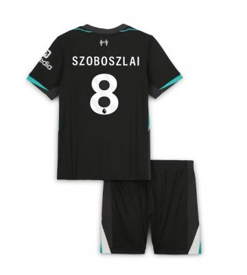 Liverpool Dominik Szoboszlai #8 Replika Babytøj Udebanesæt Børn 2024-25 Kortærmet (+ Korte bukser)